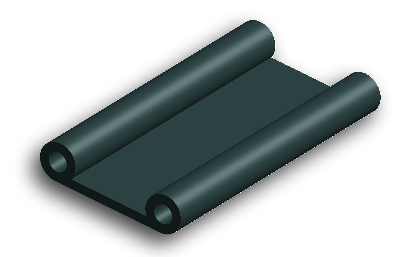 rubber p-profiel kraalprofiel dubbel rubber p-profiel kraalprofiel dubbel