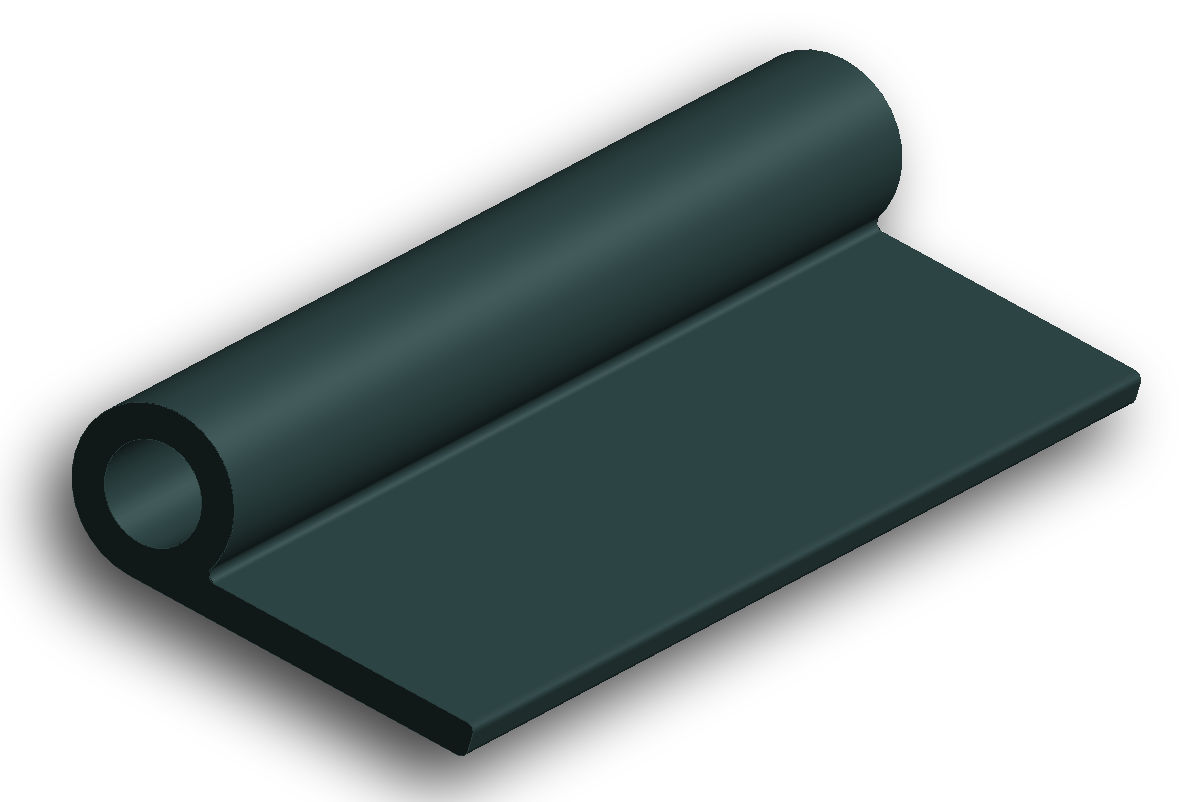 rubber kraalprofiel p-profiel